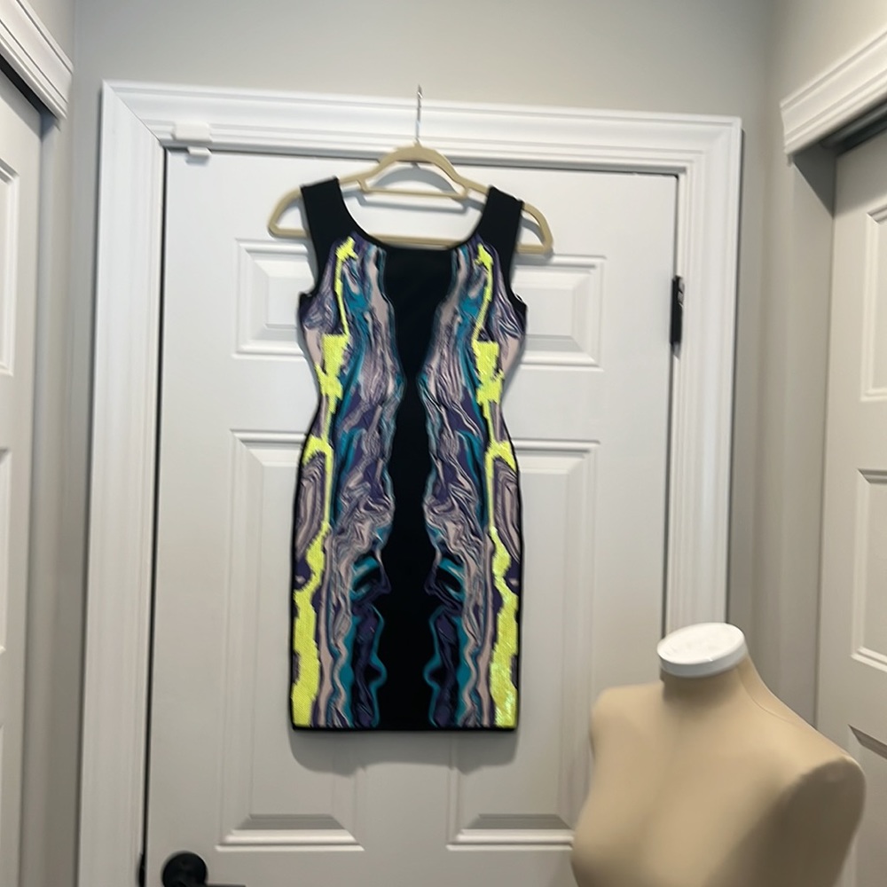NWT Herve Leger Bridget Dress - Picture 3 of 8